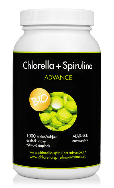 Chlorella + Spirulina ADVANCE 1000 tbl.